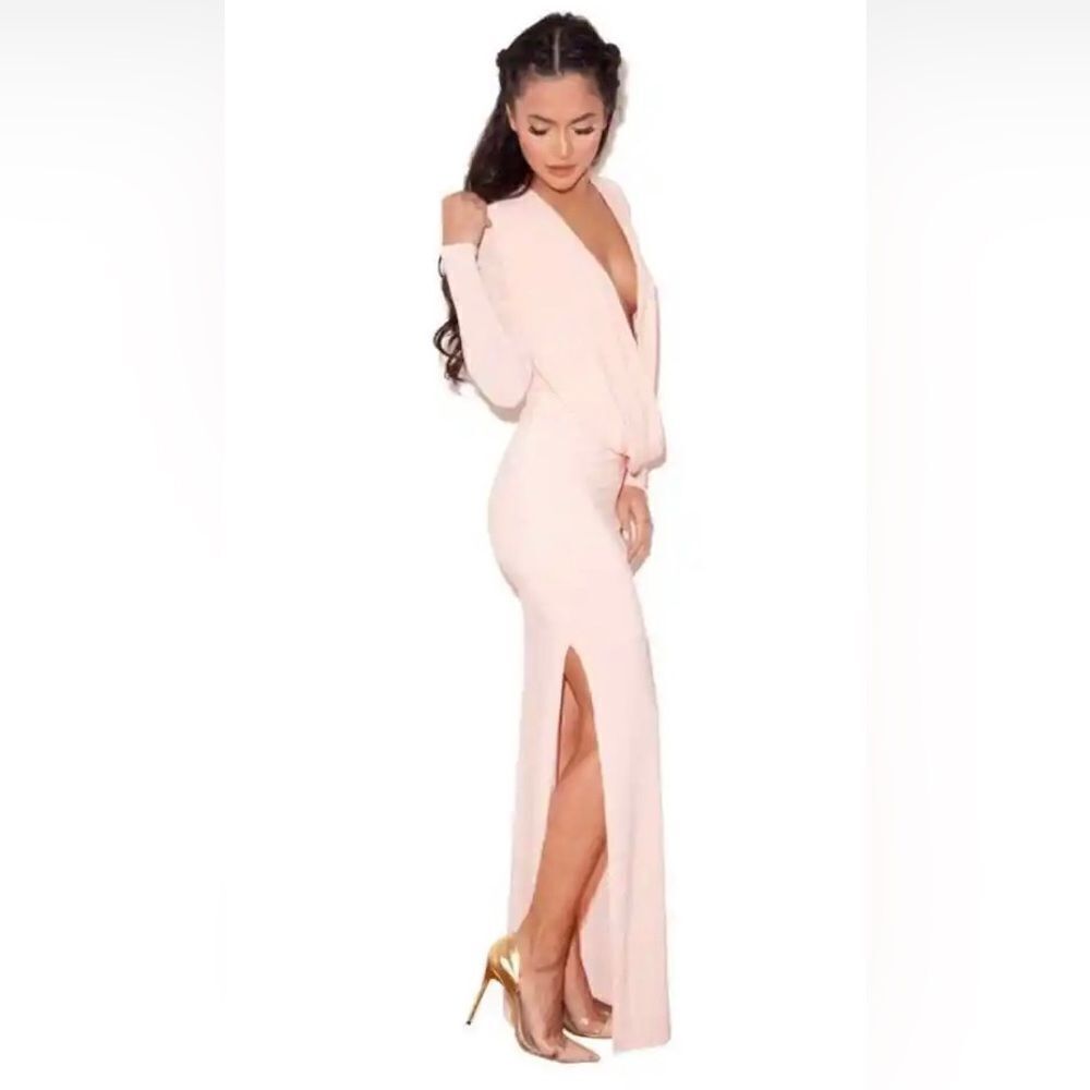 House of CB Martika Pink Maxi Dress - Picture 8 of 15